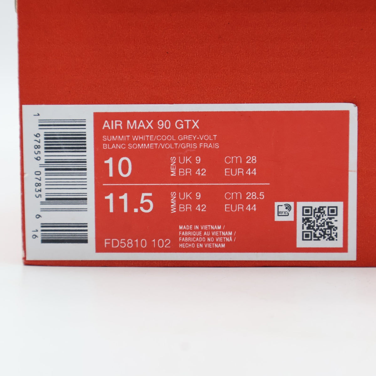 FD5810-102 Nike Air Max 90 GORE-TEX Volt (Men's)