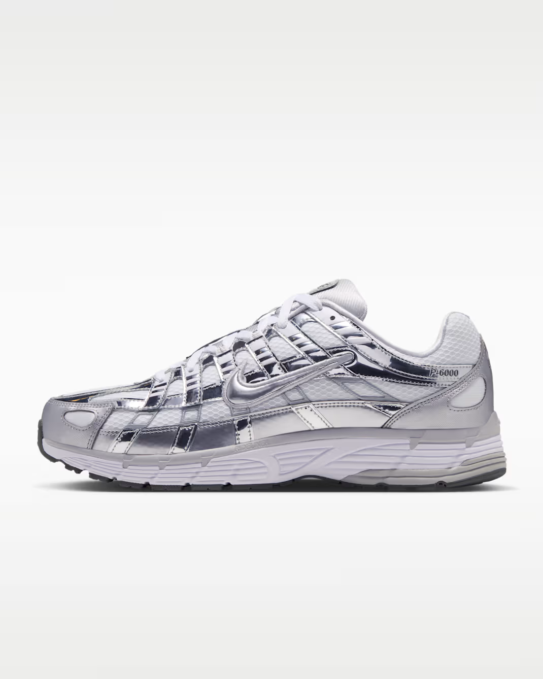 CN0149-100 Nike P-6000 "White/Metallic Silver" (Men's)