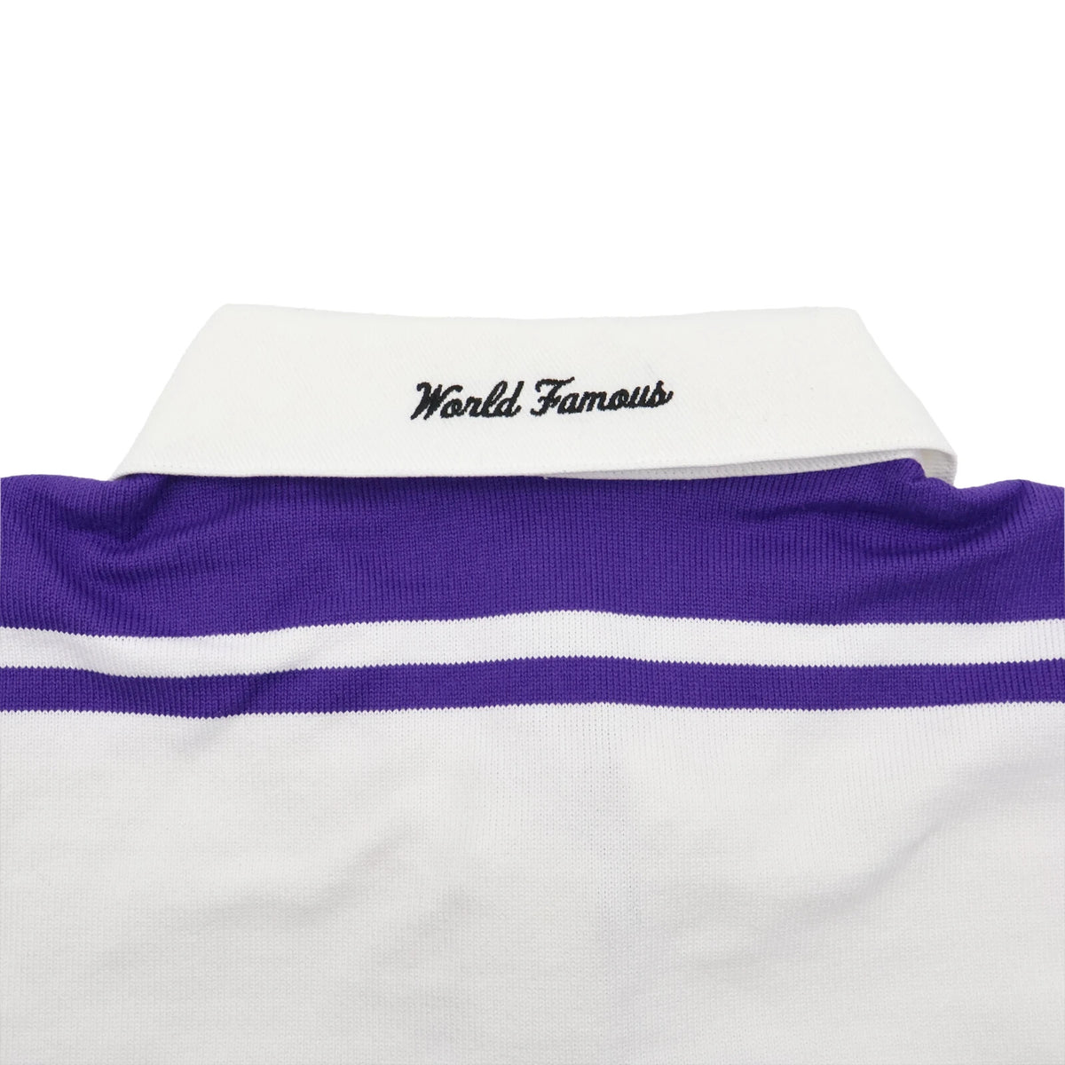 Supreme  Nike Stripe Rugby Purple