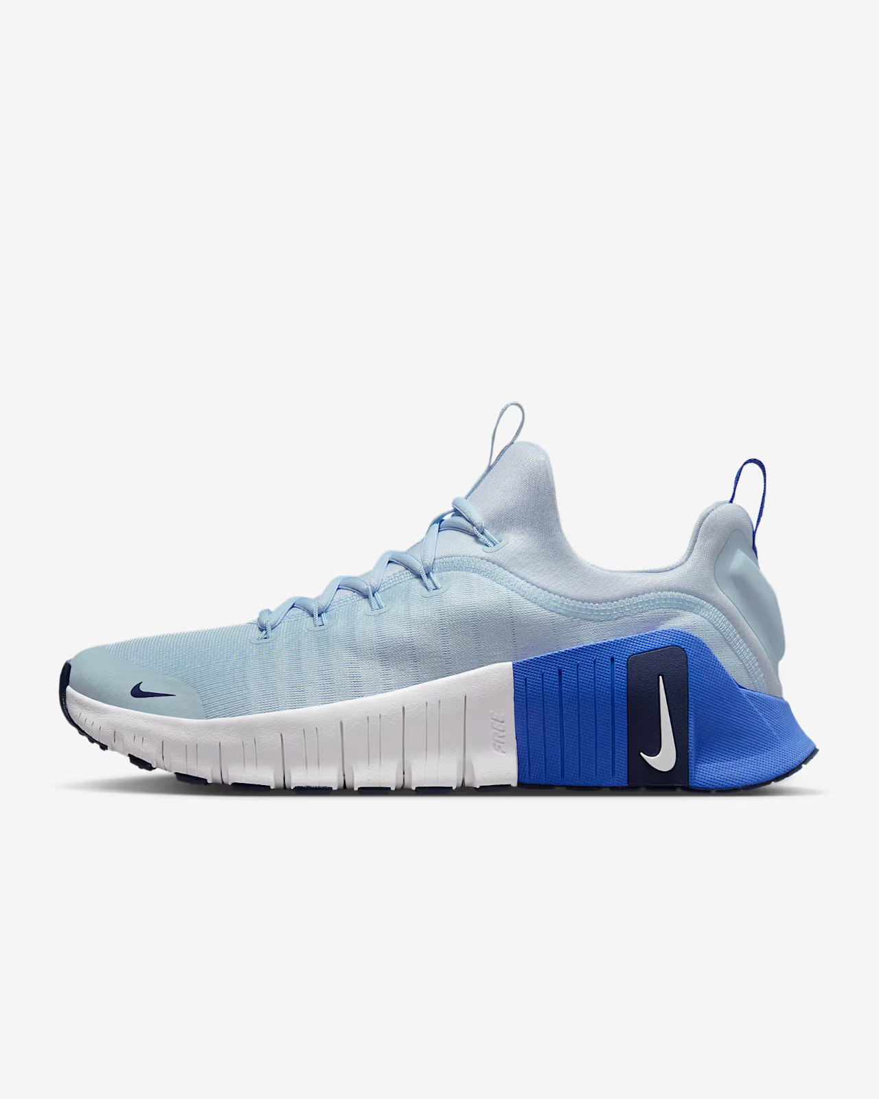 FJ7127-403 Nike Free Metcon 6 Blue Tint Comet Blue Midnight Navy White (Men's)