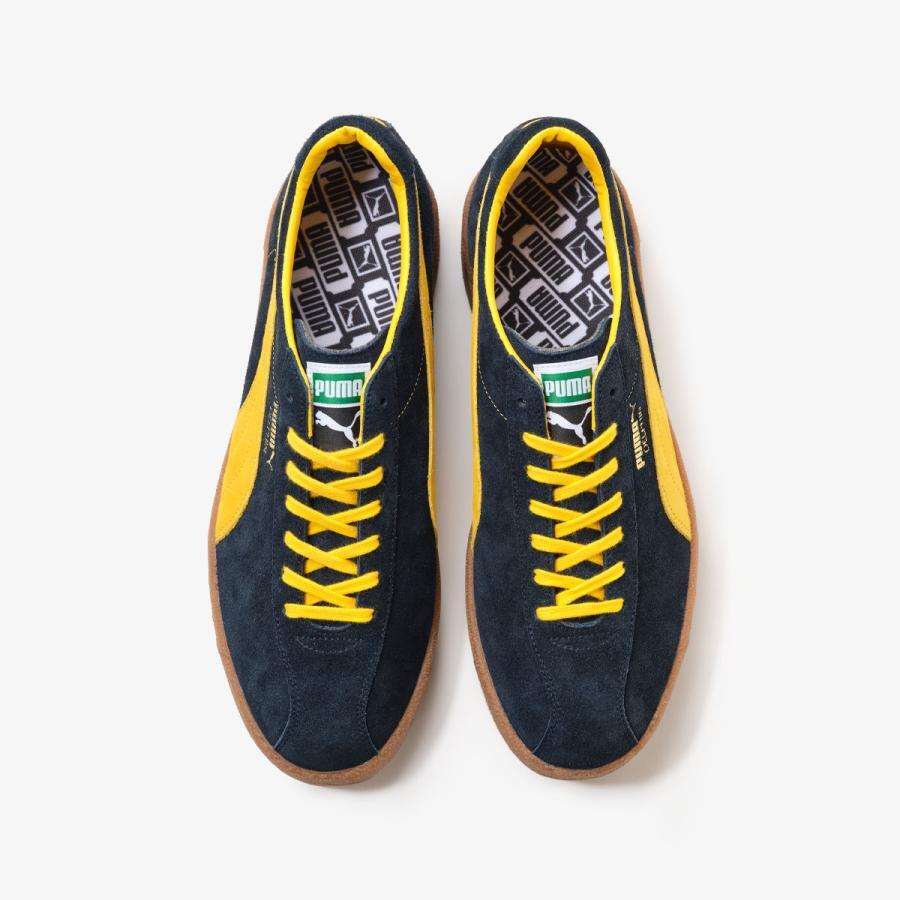 404004-01 Kicks Lab Puma Delphin OG MIJ KL REW New Navy Pele Yellow Gum (Men's)