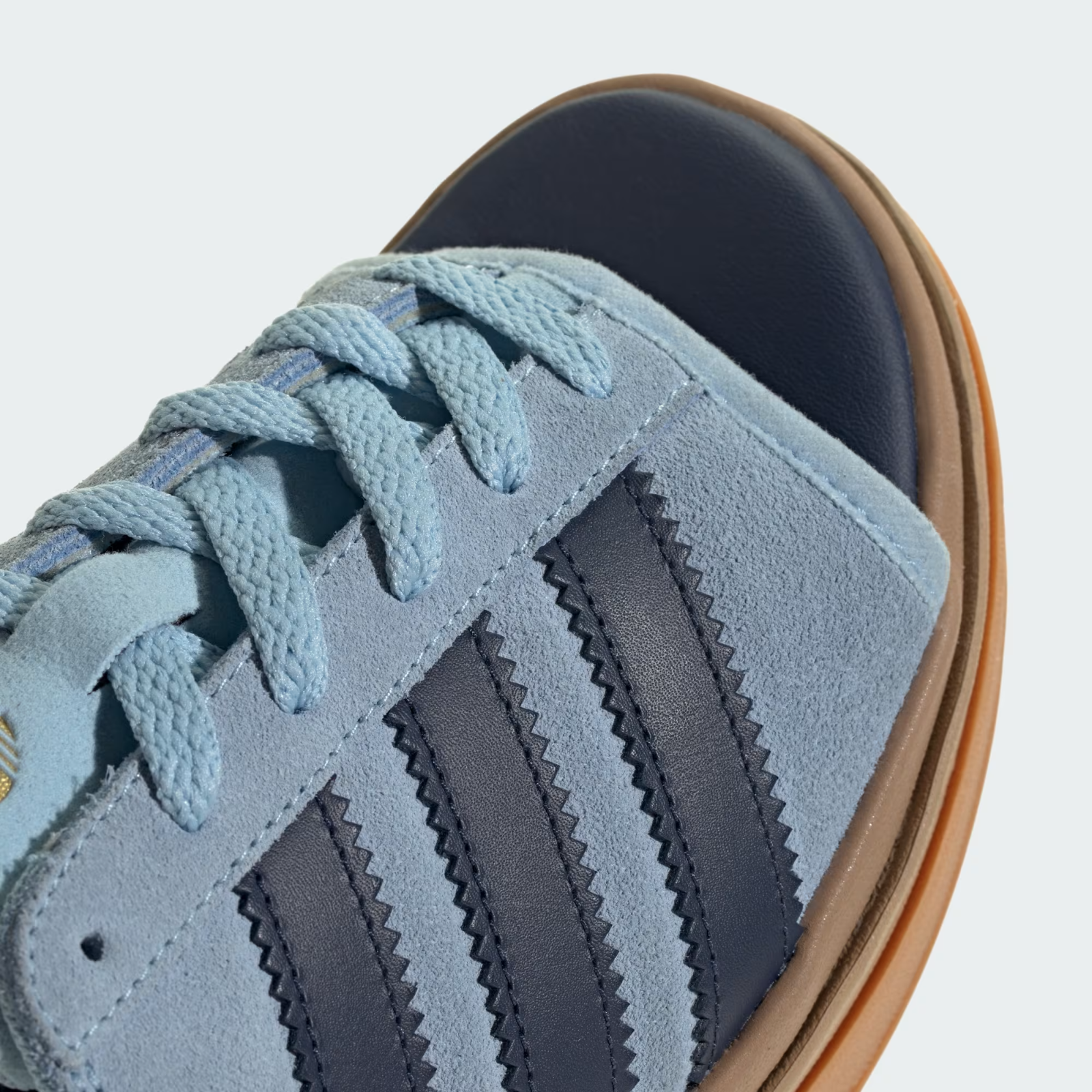 KI8583 adidas Gazelle Bold Sandal Clear Sky Night Indigo (Women's)
