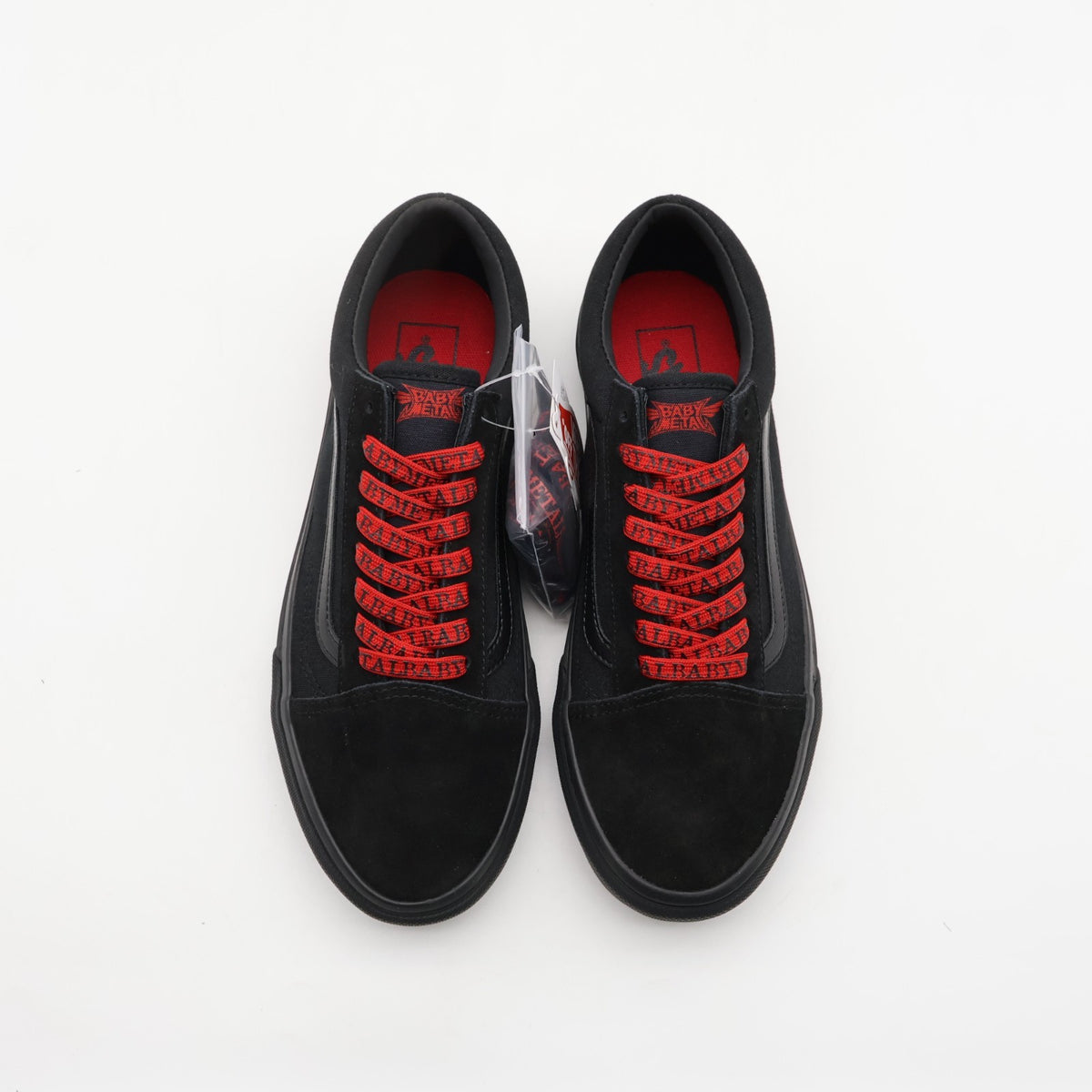 703000-0001 BABYMETAL Vans Old Skool Black Red (V36CF BABYMETAL) (Men's)