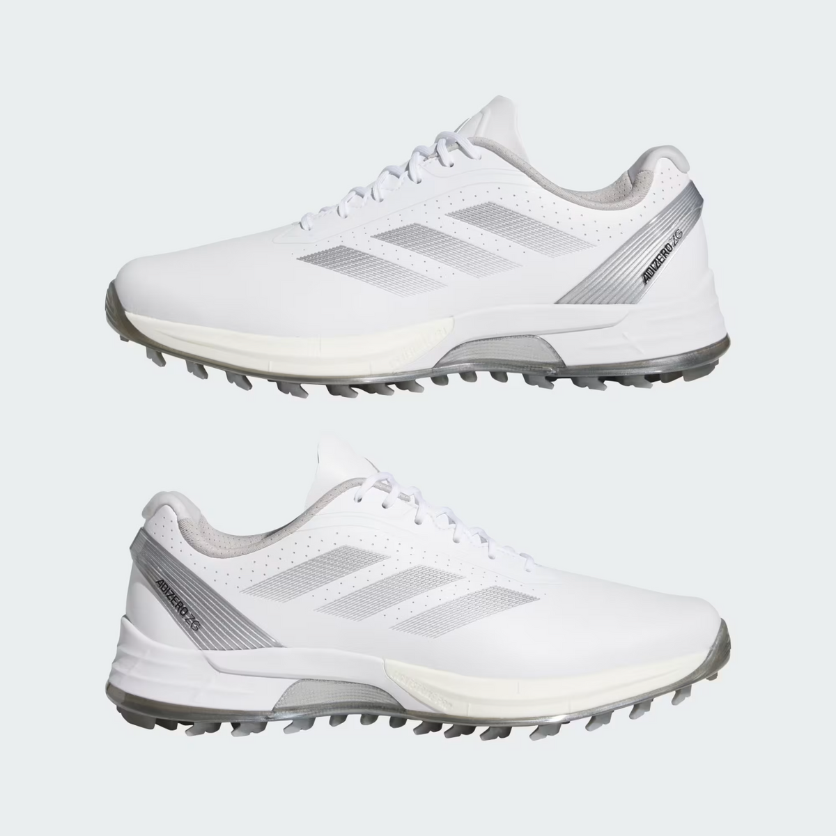 IE3528 adidas Adizero ZG Cloud White/Grey Three/Silver Metallic (Men's)