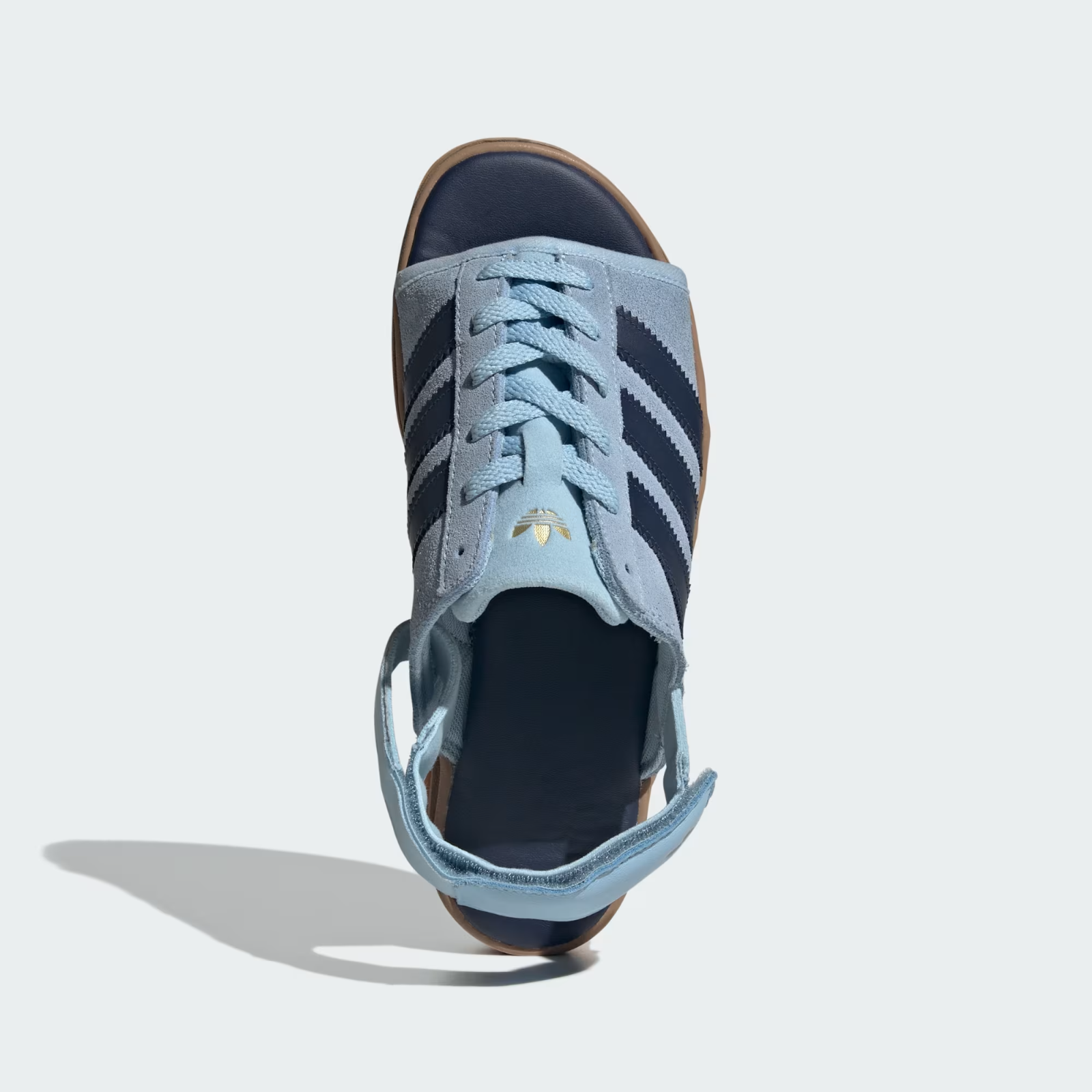 KI8583 adidas Gazelle Bold Sandal Clear Sky Night Indigo (Women's)