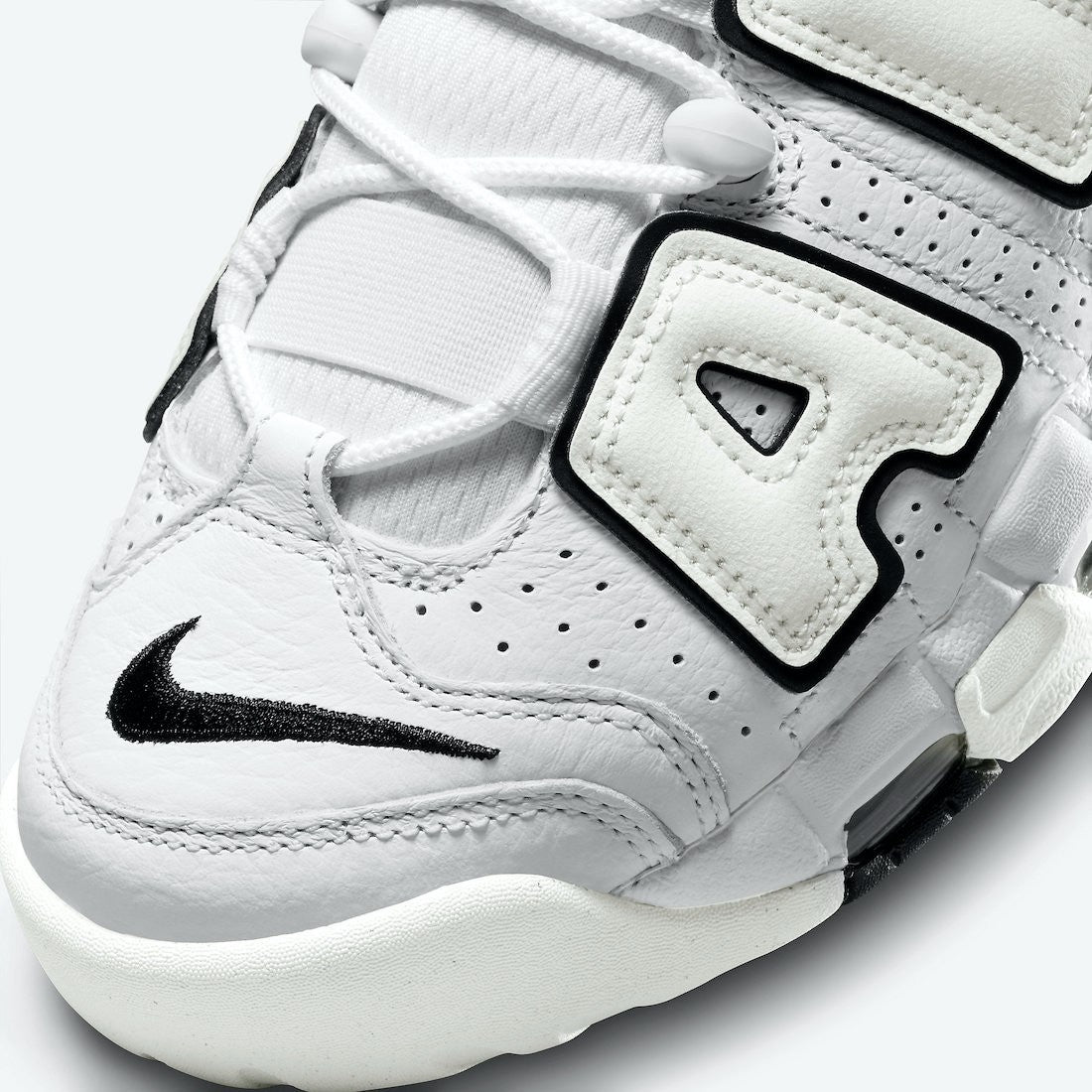 DO6718-100 Nike Air More Uptempo "White/Black" (Women's)