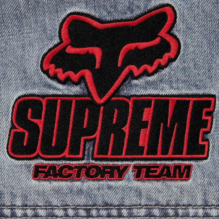 Supreme Fox Racing Cordura Baggy Jean Denim