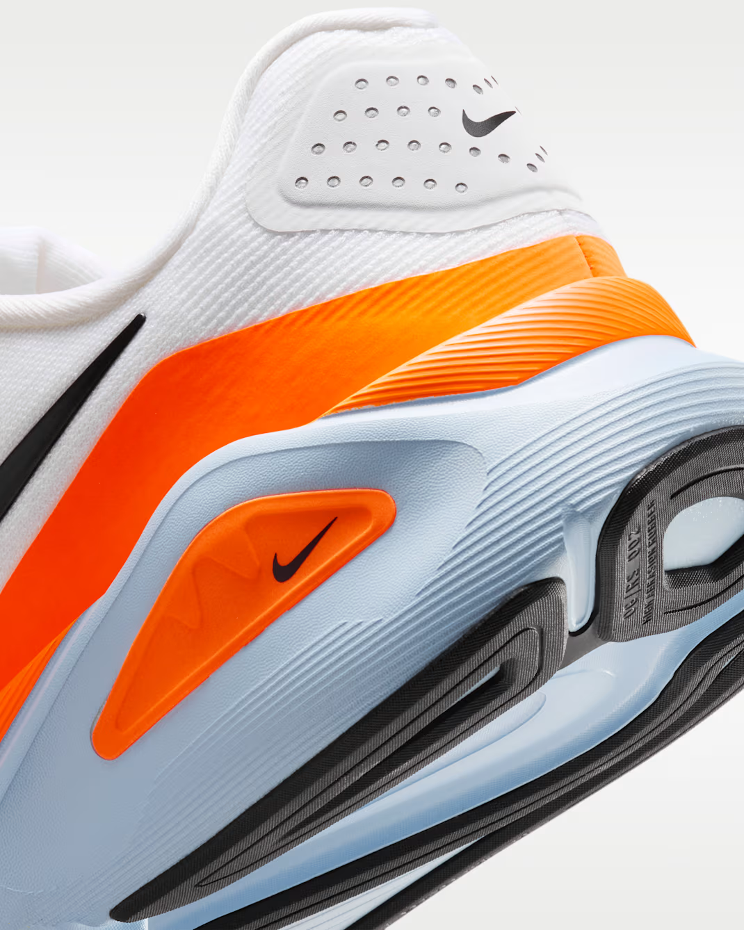 HJ1102-107 Nike Structure 26 White Total Orange (Men's)