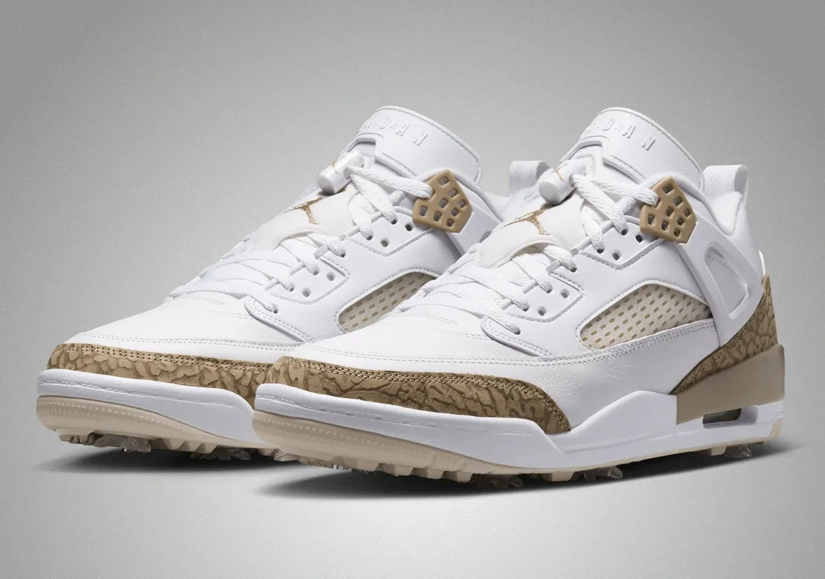 HQ4365-103 Nike Jordan Spizike Golf "White/Sanddrift/Light Khaki" (Men's)