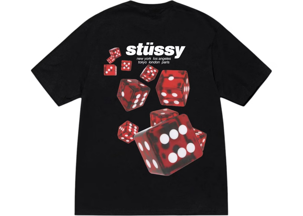 Stussy Rollers Tee Black
