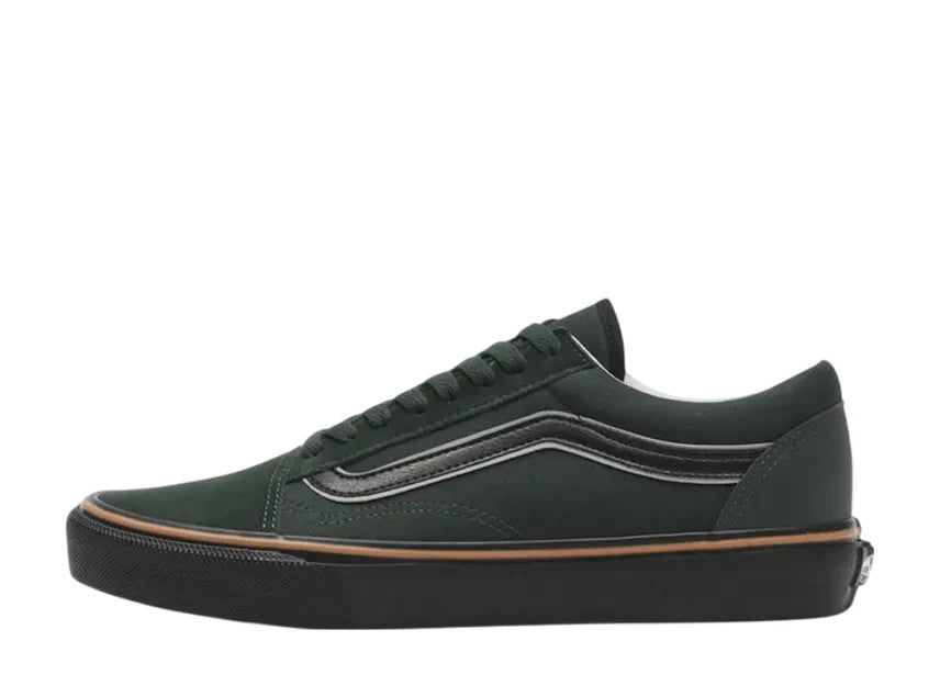 691750-0002 Vans Old Skool Green Black (V36CF BBS) (Men's)