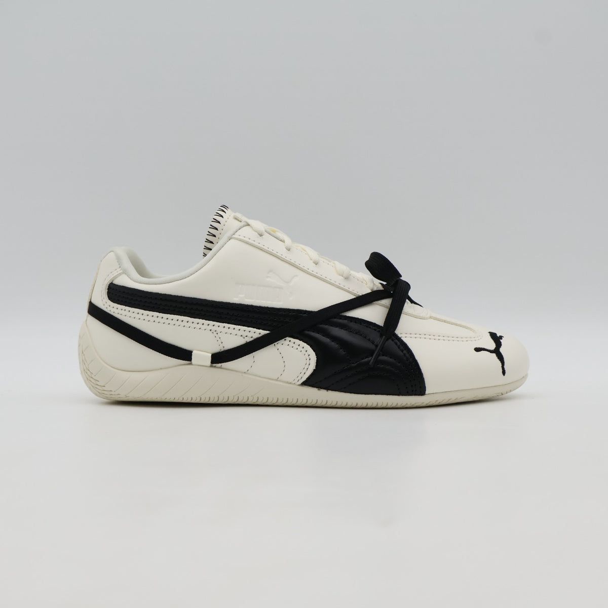 404390-01 BLACKPINK ROSE Puma Speedcat LEA Warm White PUMA Black (Women's)