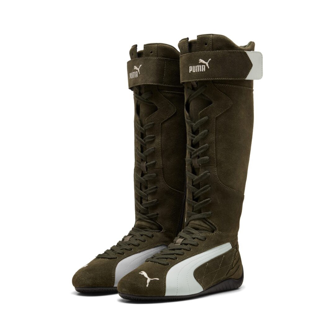 403770-04 Puma Speedcat Boot Dark Olive Frosted Ivory ( Women's)