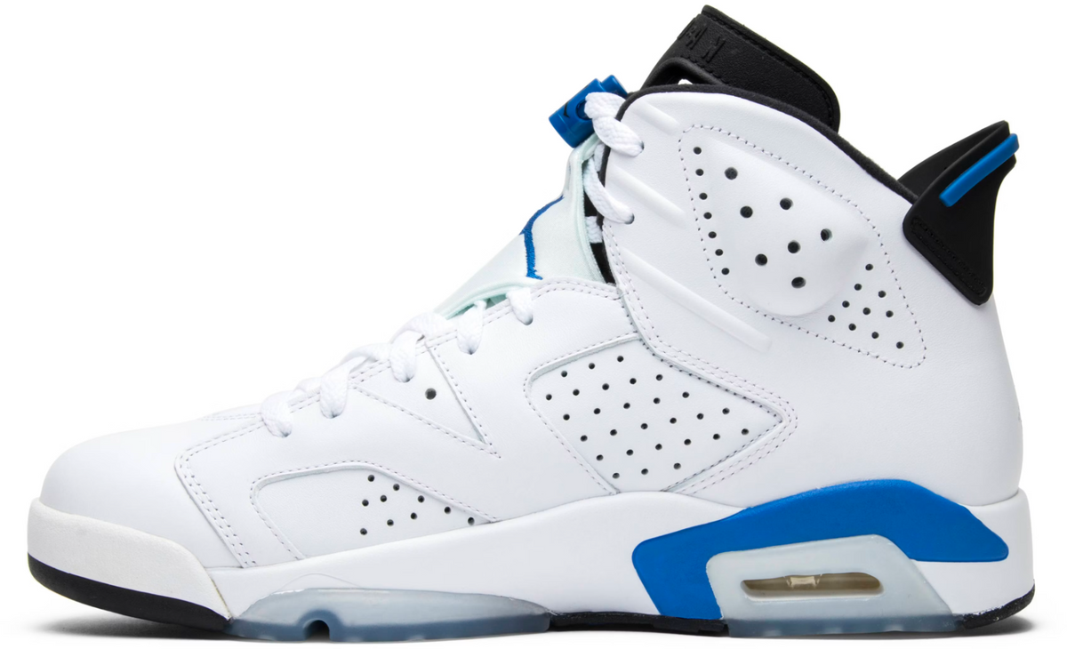 384664-107 Nike Air Jordan 6 Retro "Sport Blue" (2014) (Men's)