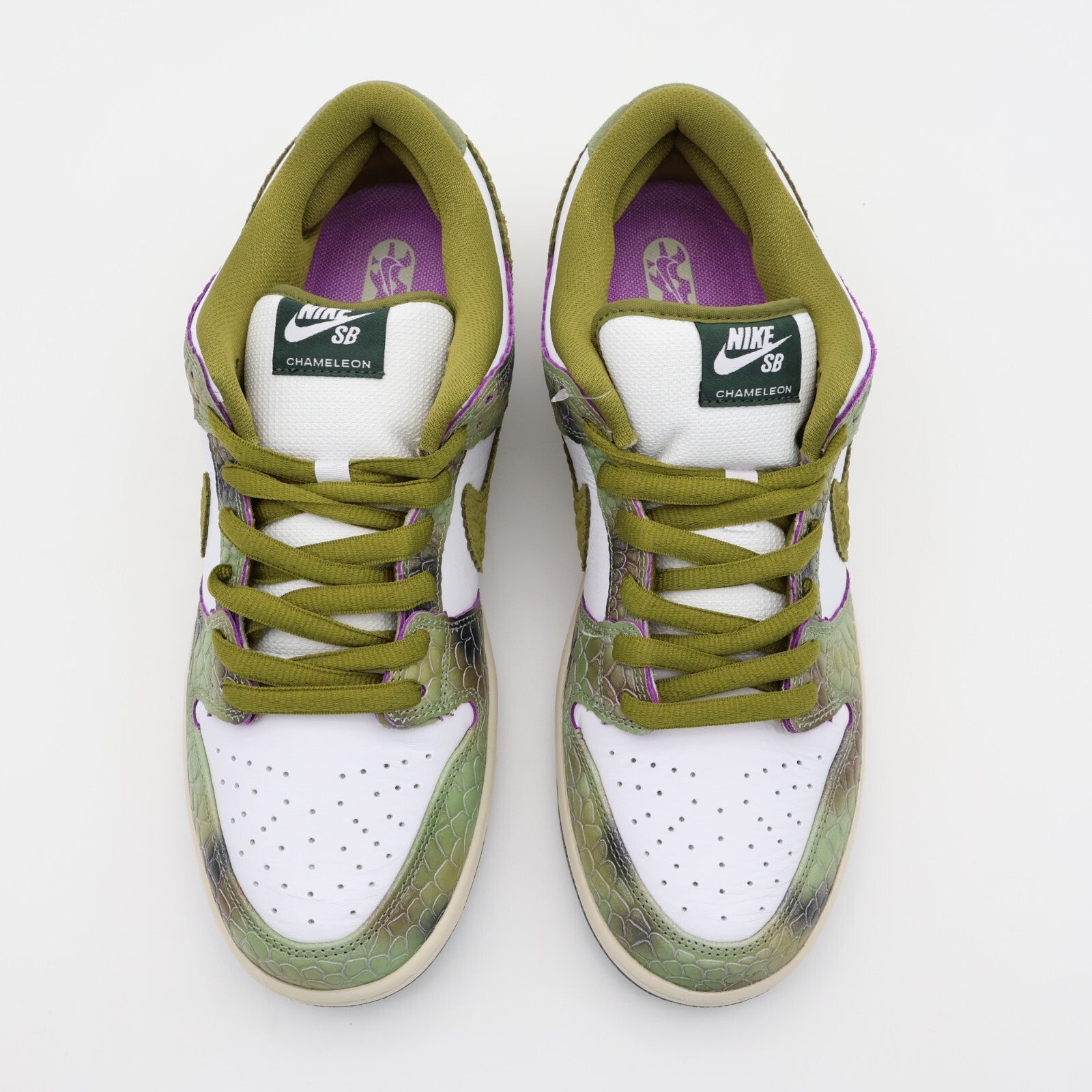 HJ3386-300 Alexis Sablone Nike SB Dunk Low Pro White and Pacific Moss (Men's)