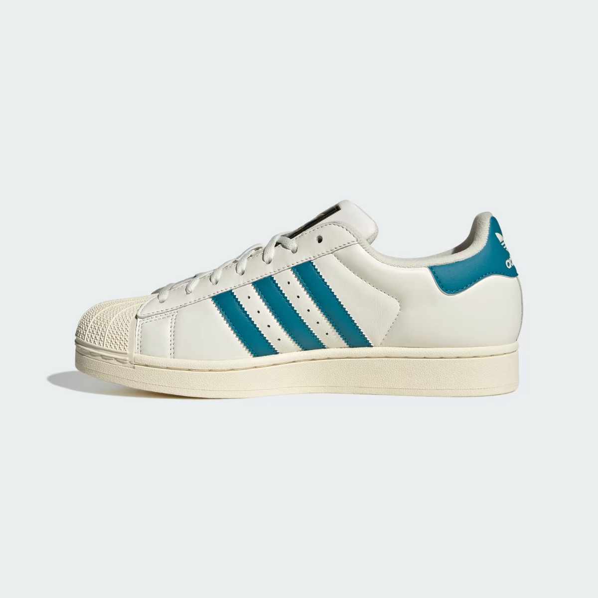 KJ5992 adidas Originals Superstar 2 Cloud White Active Teal Cream White (Men's)