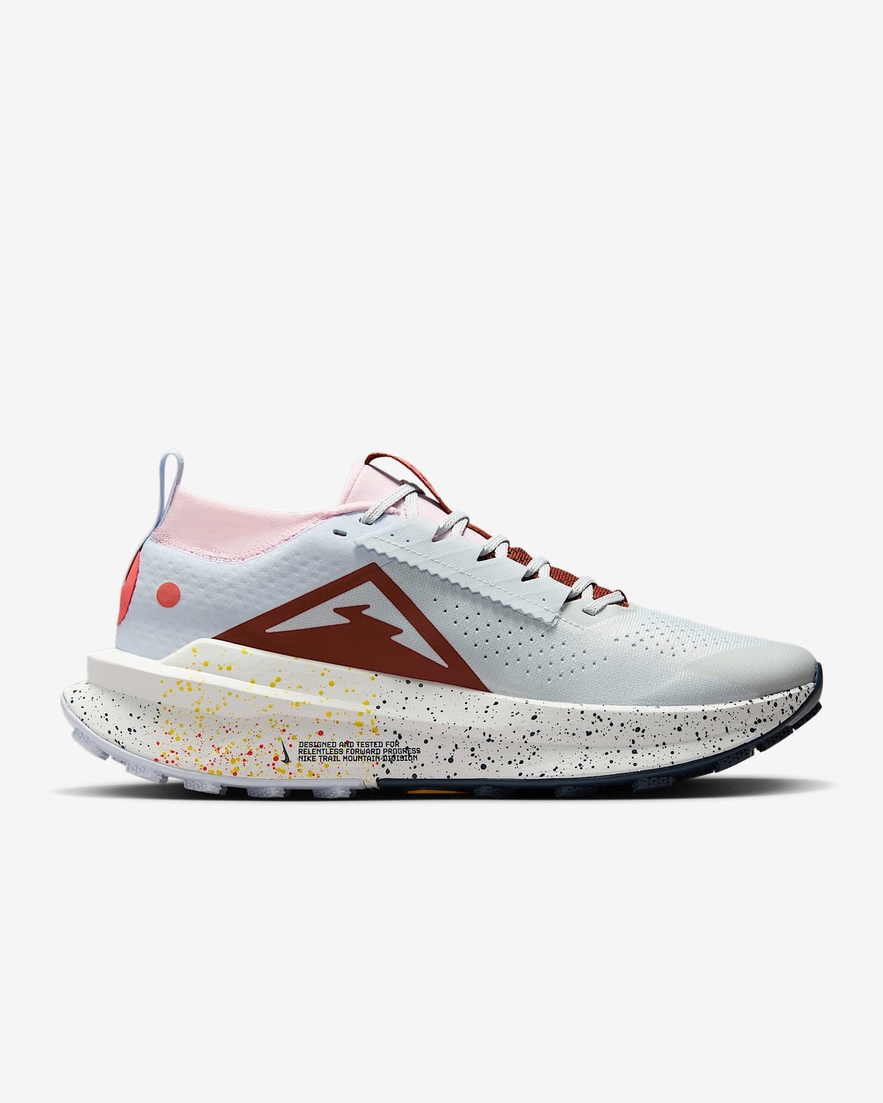FD5190-009 Nike Zegama 2 Pure Platinum Football Grey Pink Foam White (Men's)