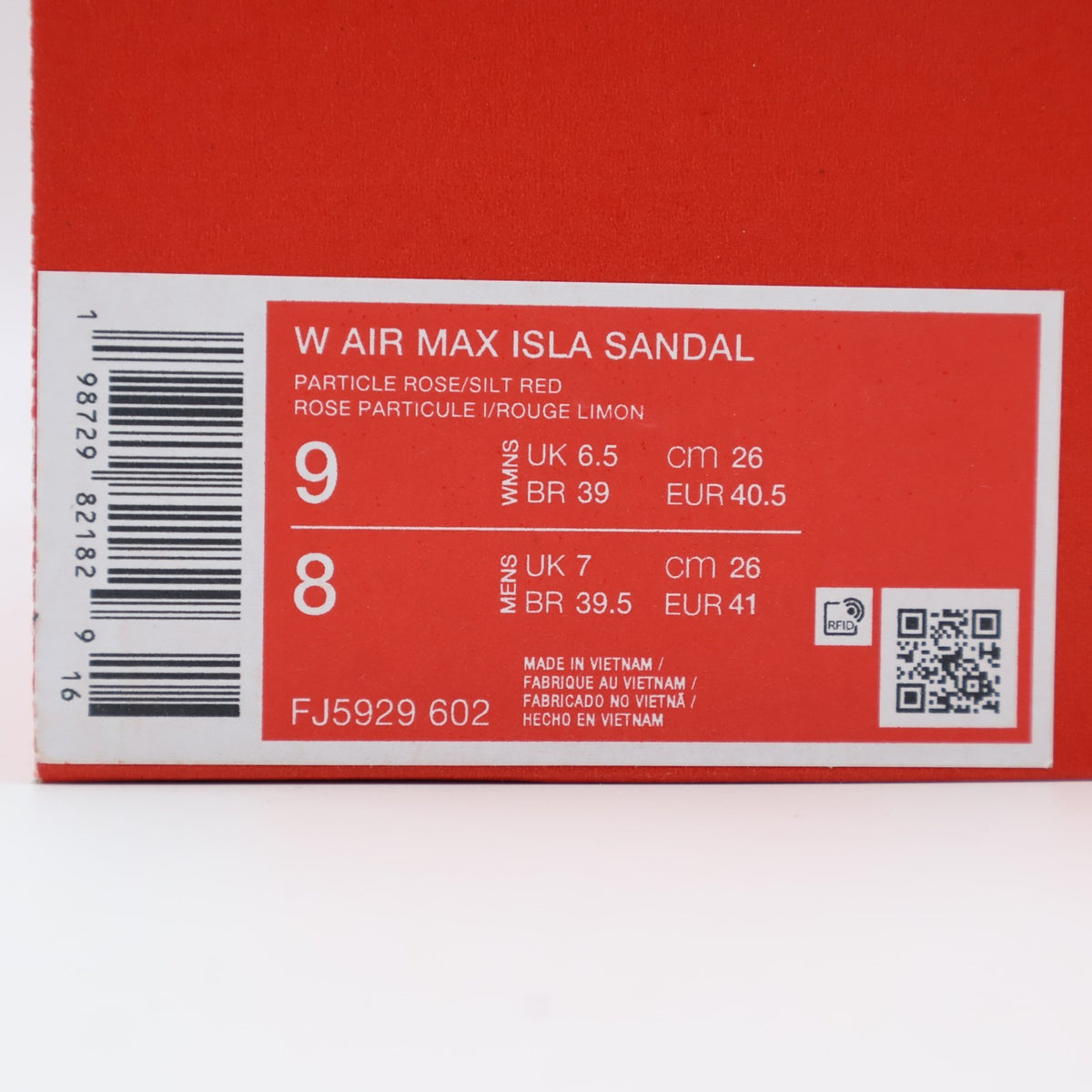 FJ5929-602 Nike Air Max Isla Particle Rose (Women's)
