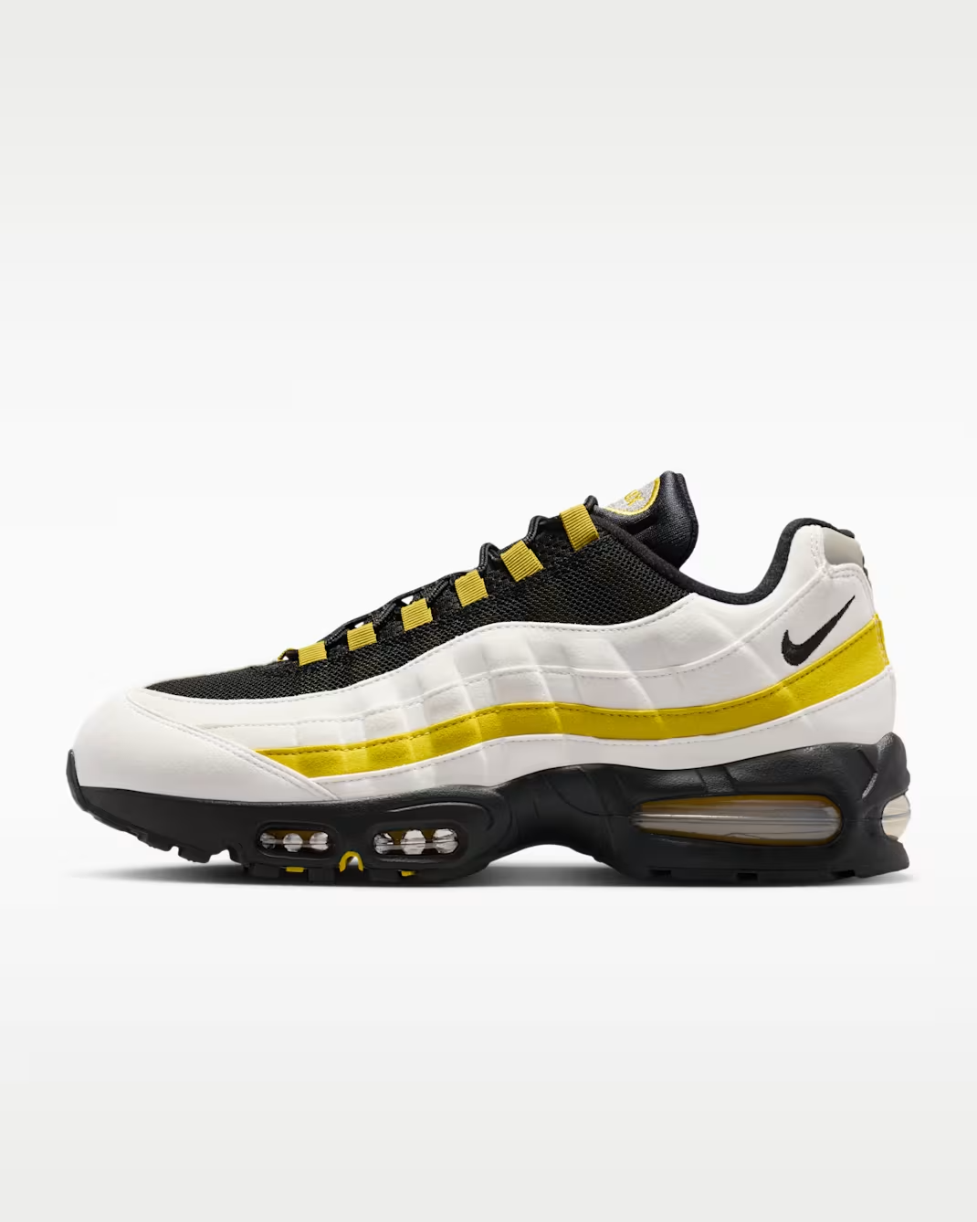 HM4740-102 Nike Air Max 95 OG Big Bubble White Saffron Quartz Black (Men's)