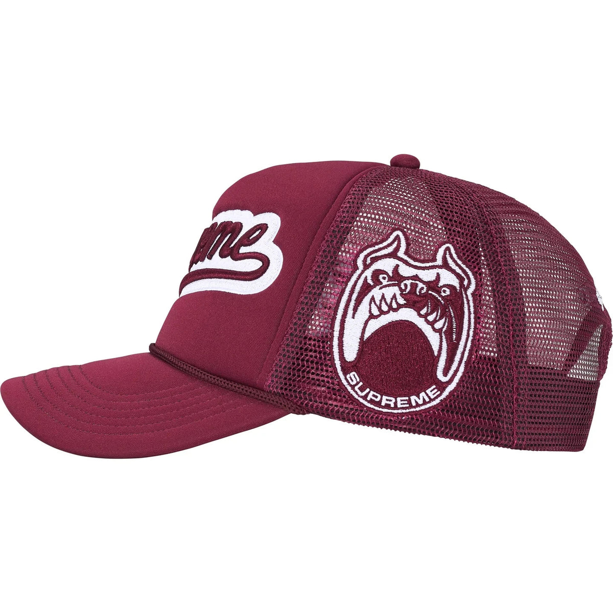 Supreme University Mesh Back 5-Panel Cardinal