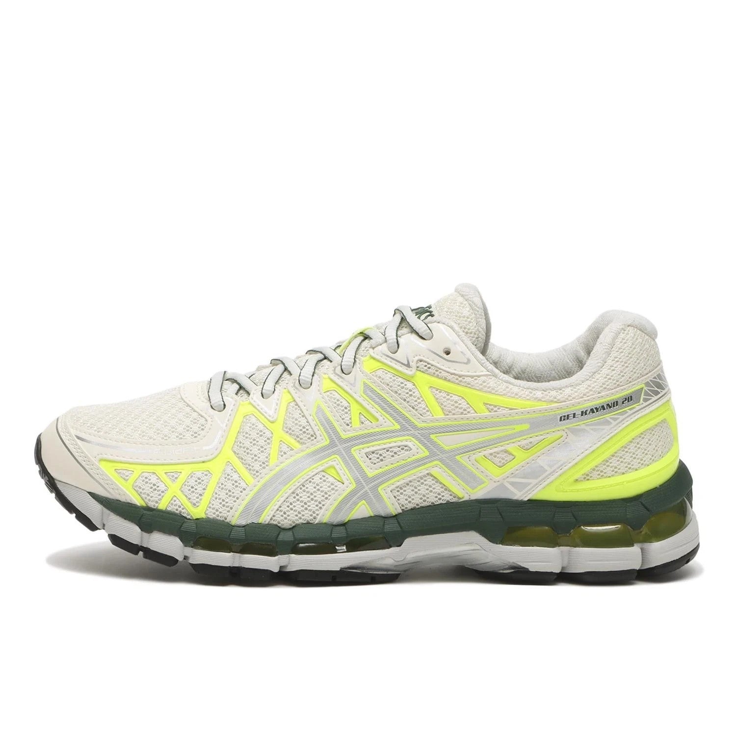 1203A388-103 Asics Gel-Kayano 20 Cream Pure Silver (Men's)