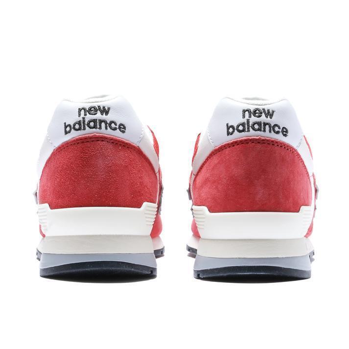 CM996CJ2 New Balance 996V2 Blast Red Silver Metallic Angora (Men's)