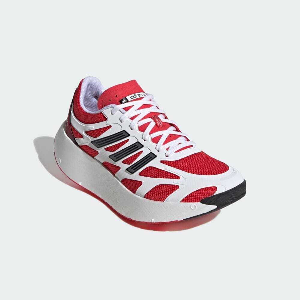 JI0308 adidas Adizero Aruku Footwear White Pure Ruby Core Black (Men's)