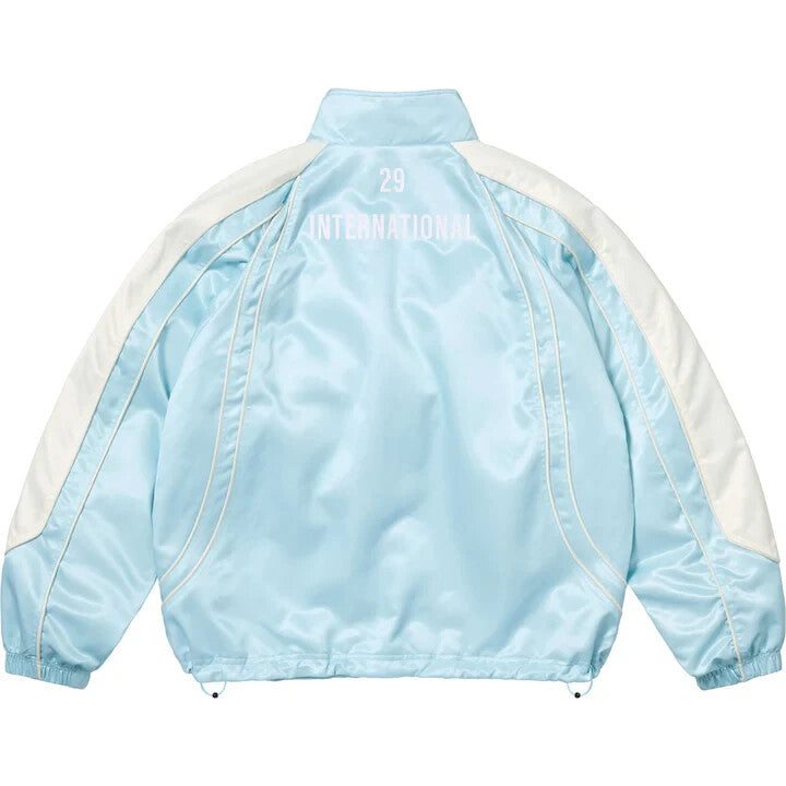 Supreme Satin Piping Pullover Light Blue