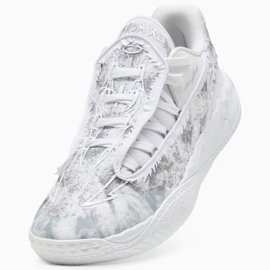 313266-02 Puma MB05 Lo Team Bank "White" (Men's)
