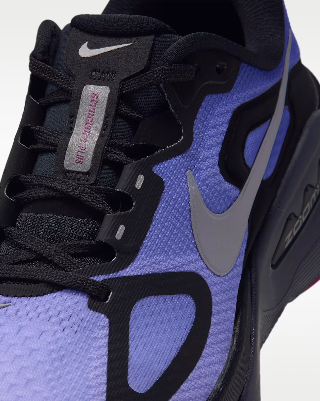 HQ3049-002 Nike Structure Plus "Black/Persian Violet" (Women's)