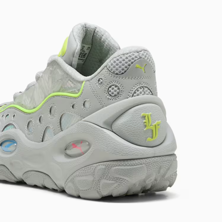 312271-01 LaMelo Ball Puma La France RNR Grey Neon (Men's)