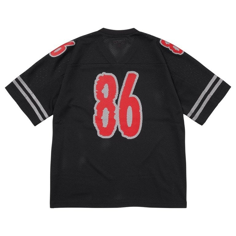 Supreme Reflective Football Jersey Black