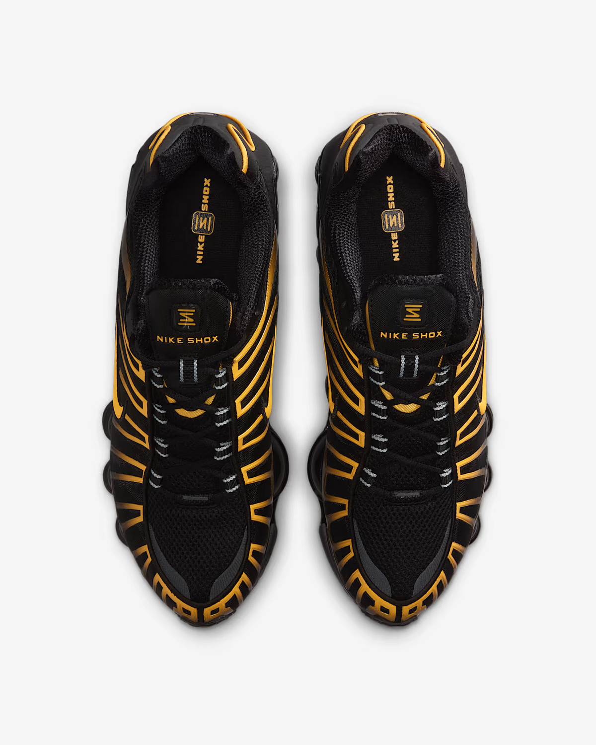 AV3595-013 Nike Shox TL Black University Gold (Men's)