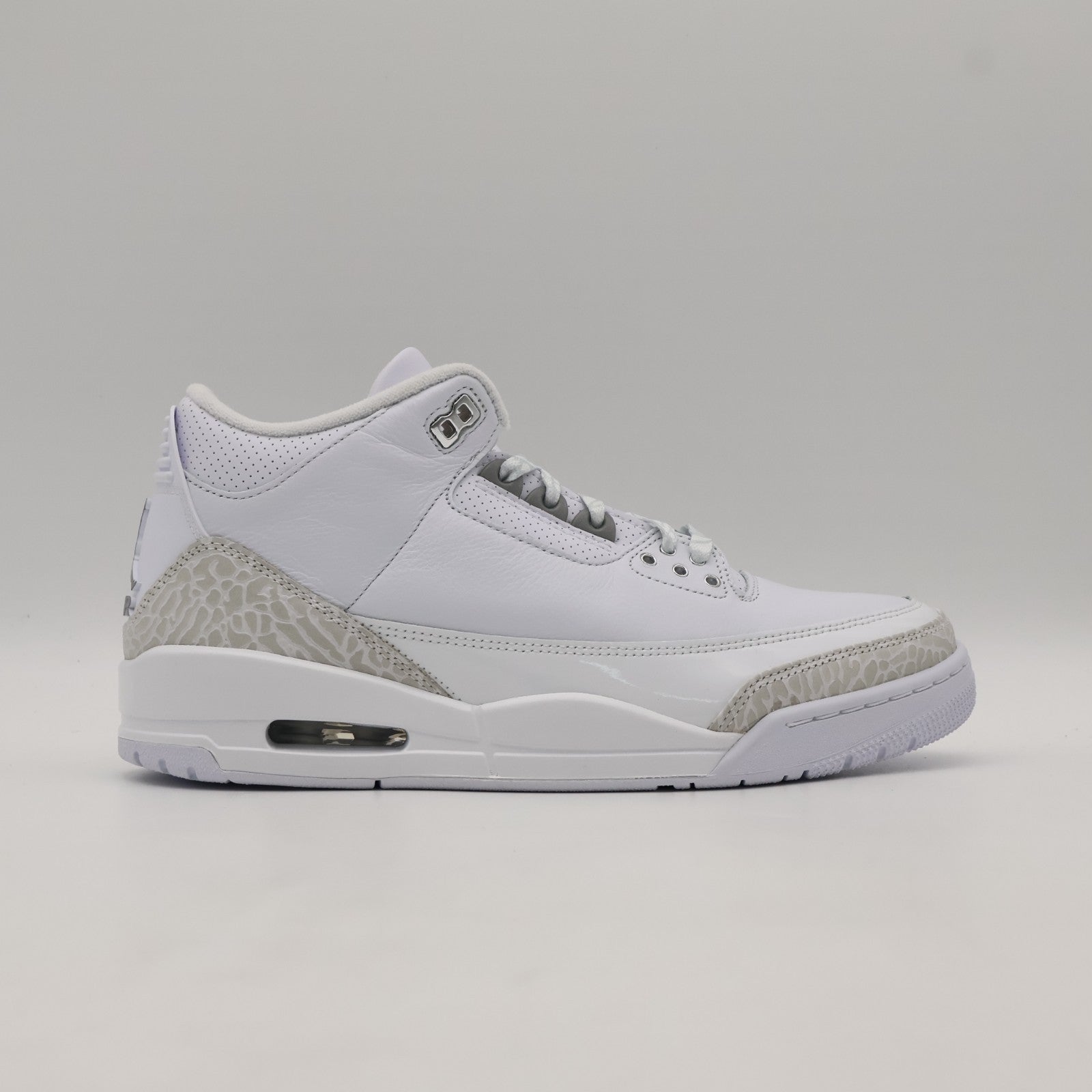 CT8532-111 Nike Air Jordan 3 Retro Pure Money White and Silver (2025) (Men's)