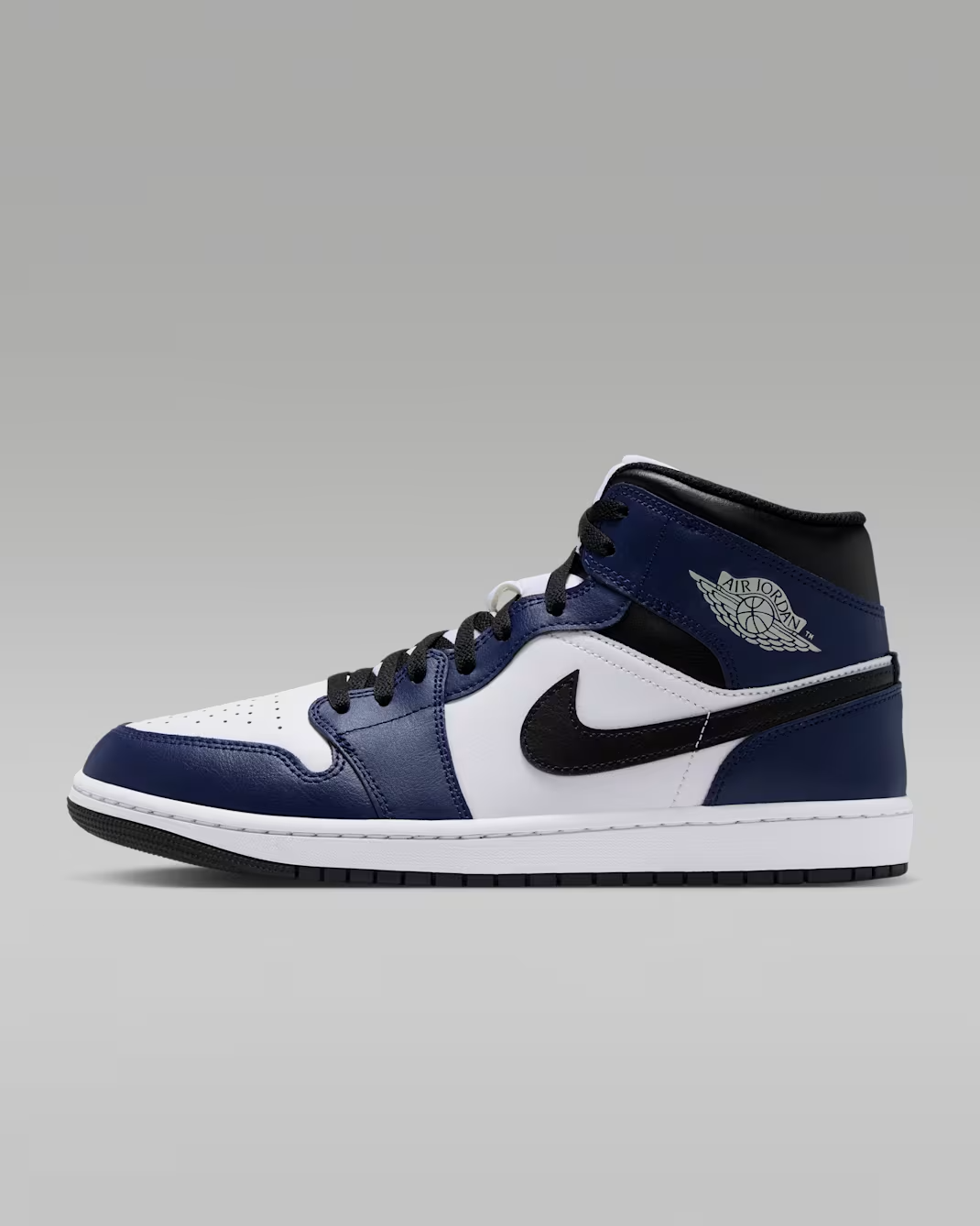 DQ8426-108 Nike Air Jordan 1 Mid "White/College Navy/Tech Grey" (Men's)