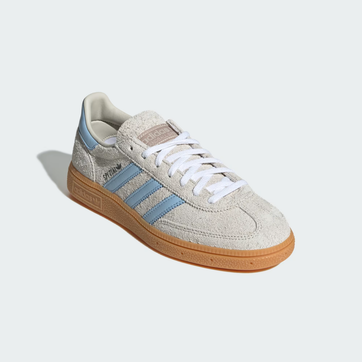 JS0241 adidas Originals Handball Spezial Alumina Clear Sky Gum (Women's)