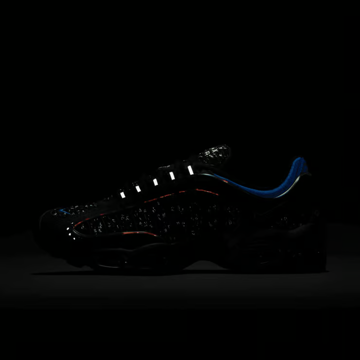 AT3854-001 Supreme Ã Nike Air Max Tailwind 4 "Black" (Men's)