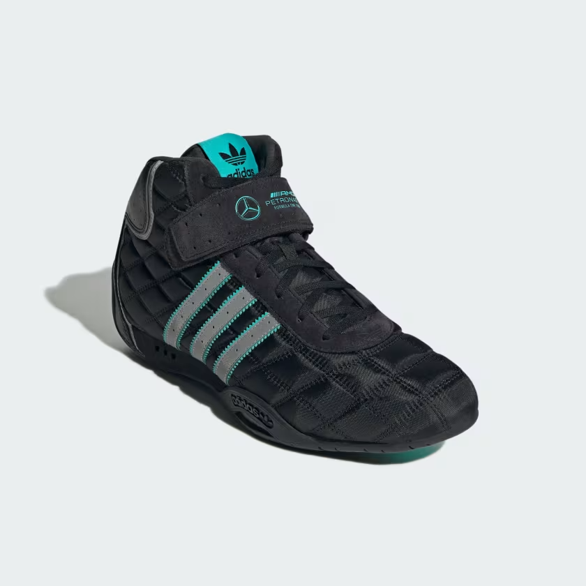 JR4547 Mercedes AMG PETRONAS F1 Team adidas Adiracer High Core Black (Men's)