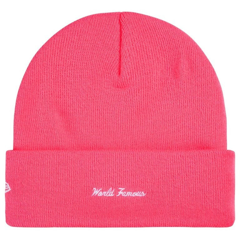 Supreme New Era Action Beanie Pink