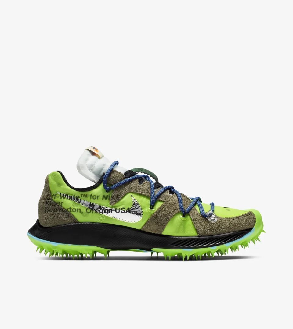 CD8179-300 Off-White Ã Nike Air Zoom Terra Kiger 5 Green (Women's)