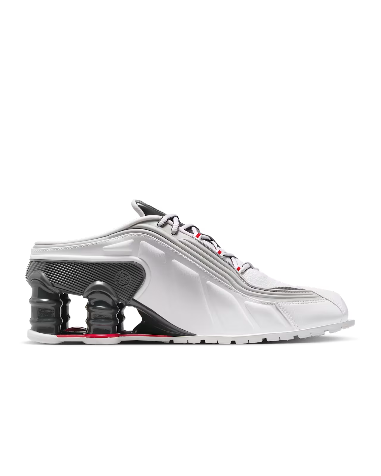 IM5420-100 Martine Rose Nike Shox MR4 White Varsity Red (Women's)