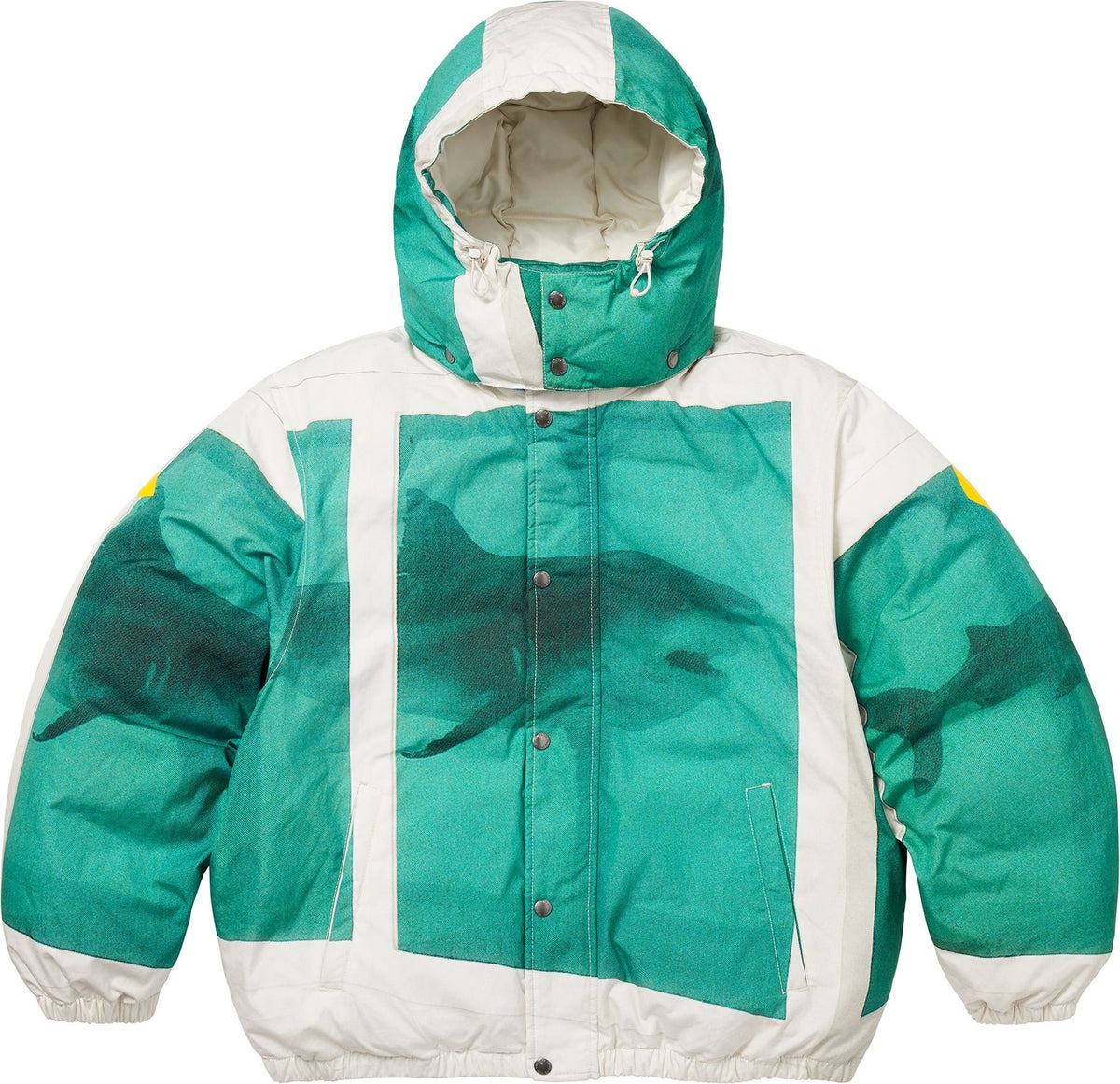 Supreme Damien Hirst Down Puffer Jacket White