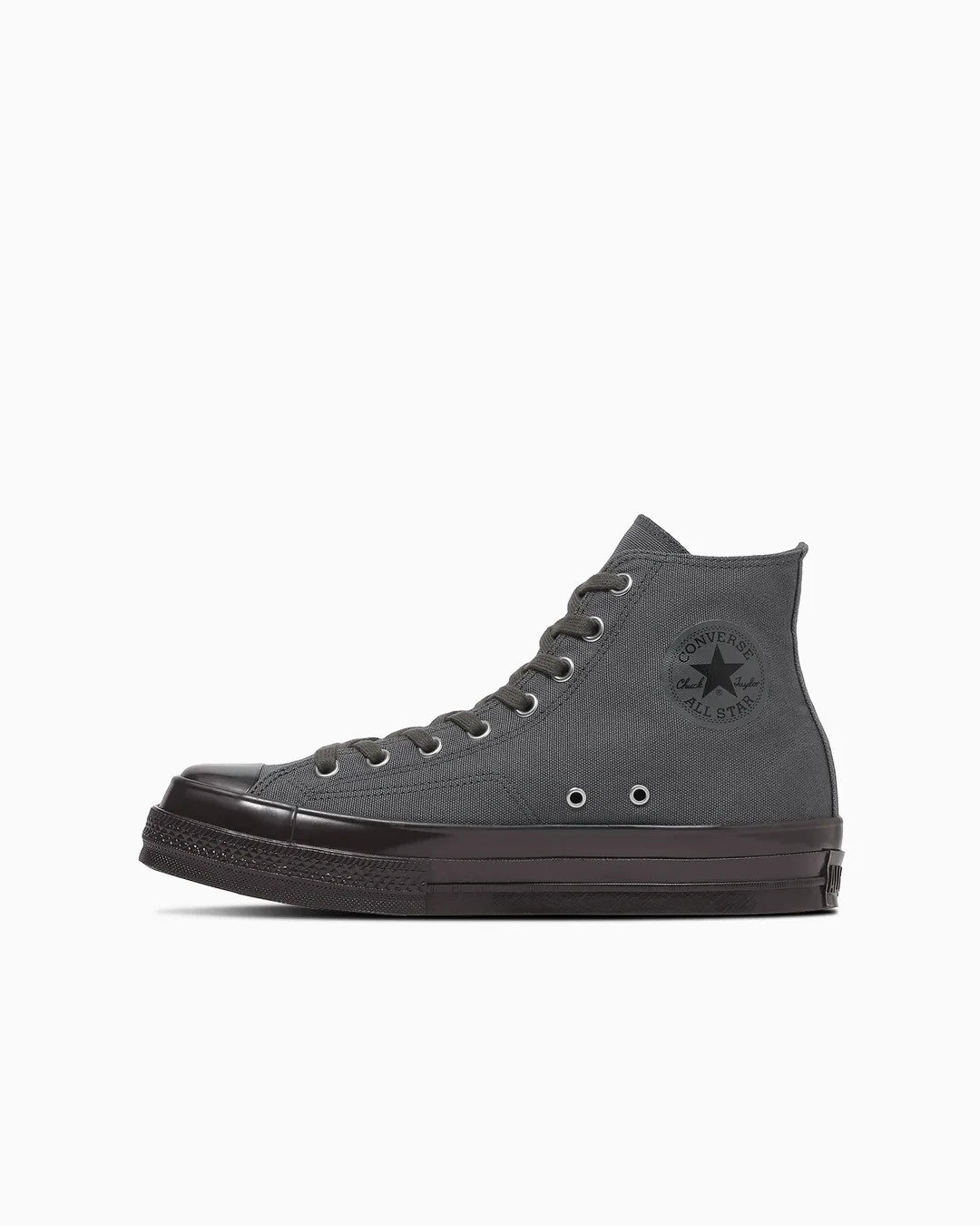31316971 Converse All Star Squaretoe Hi Asphalt Gray Jet Black (Men's)