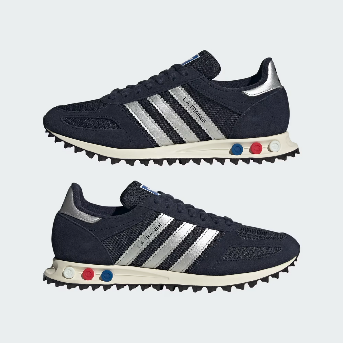 KJ4382 adidas LA Trainer OG Legend Ink Silver Metallic (Men's)