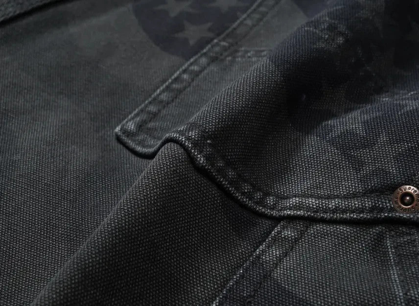Supreme Flag Double Knee Painter Pant "Black"