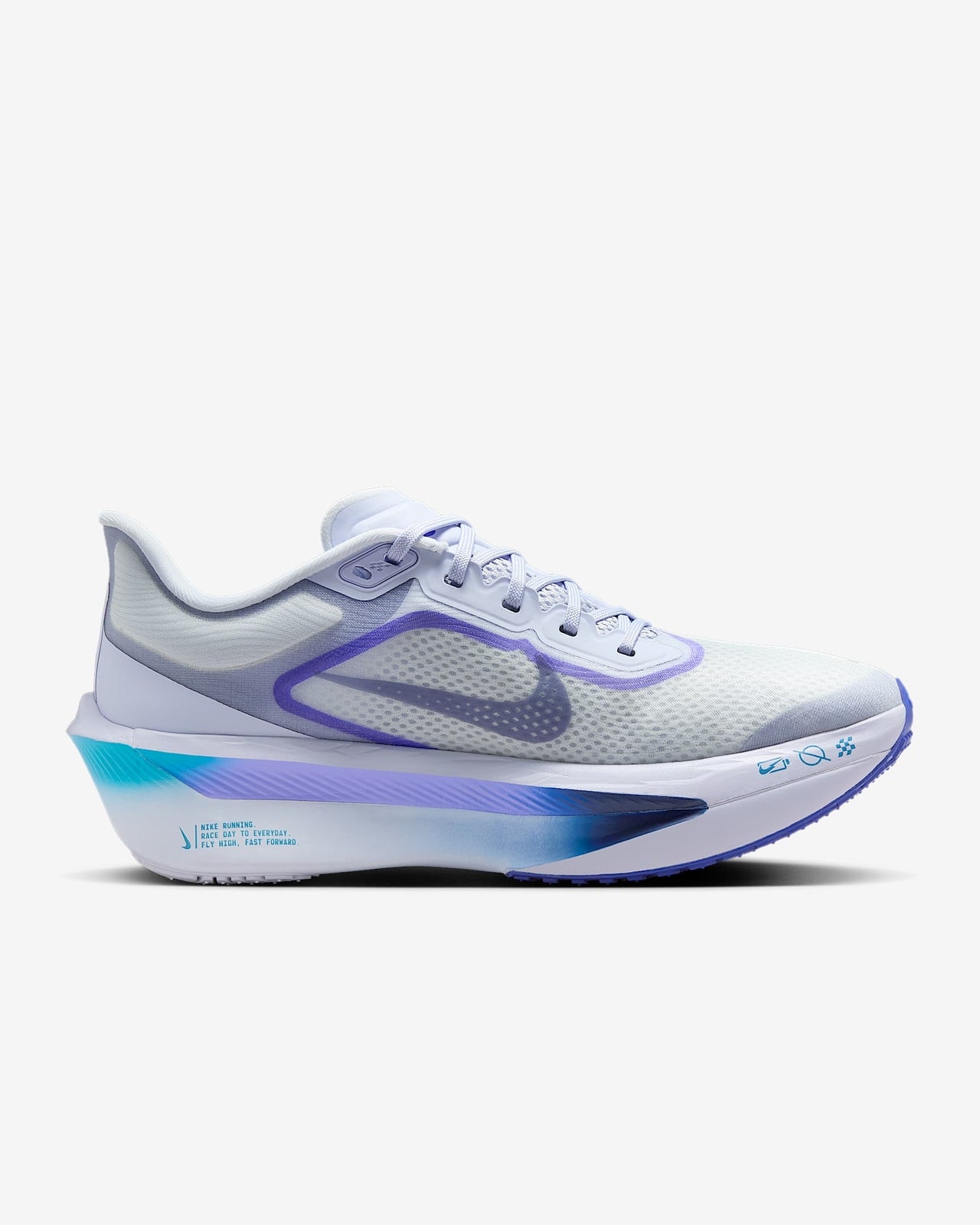 FN8455-004 Nike  Zoom Fly 6 Ghost Football Grey Blue Lightning  (Women's)
