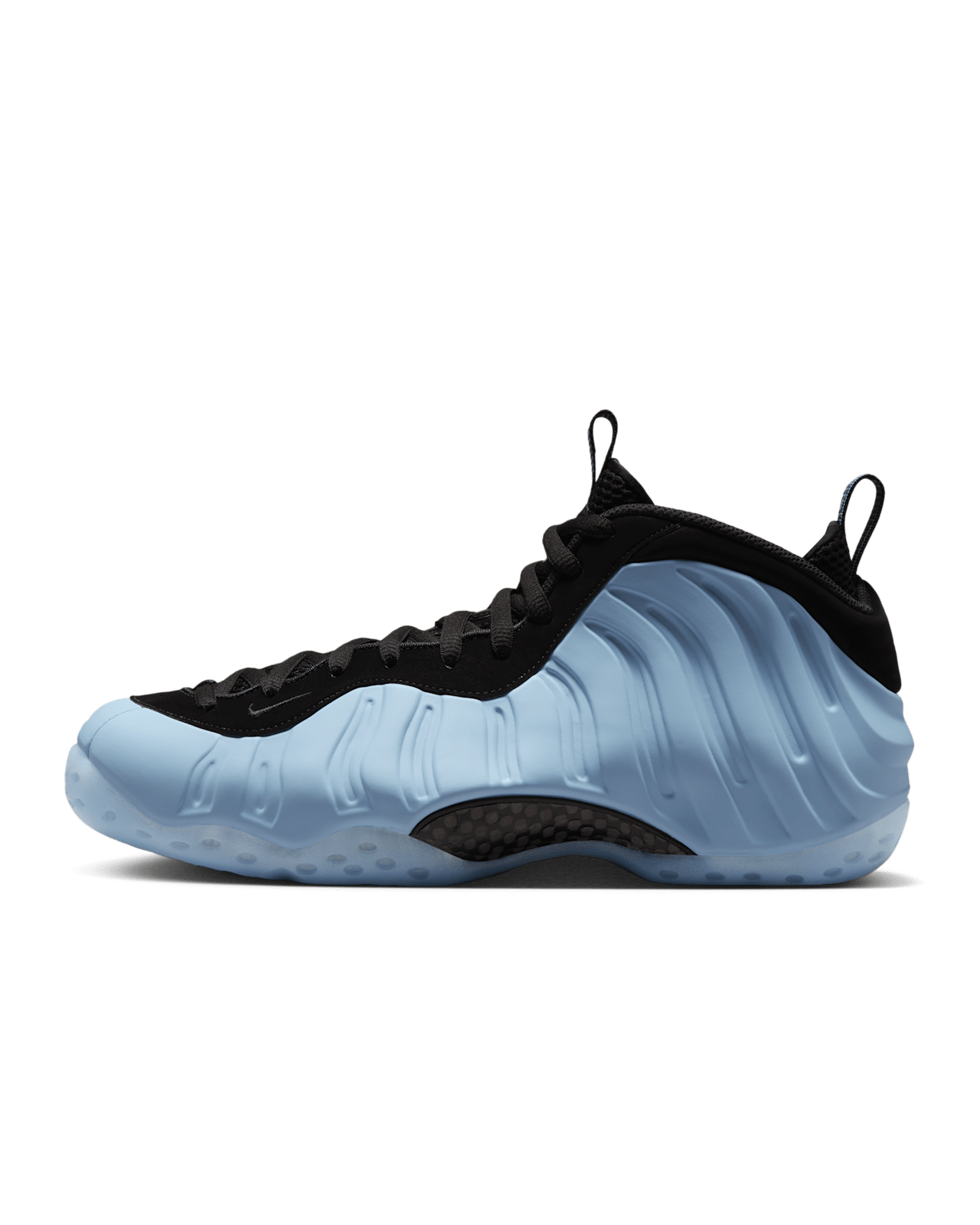 HJ6014-400 Nike Air Foamposite One Psychic Blue and Black (Men's)