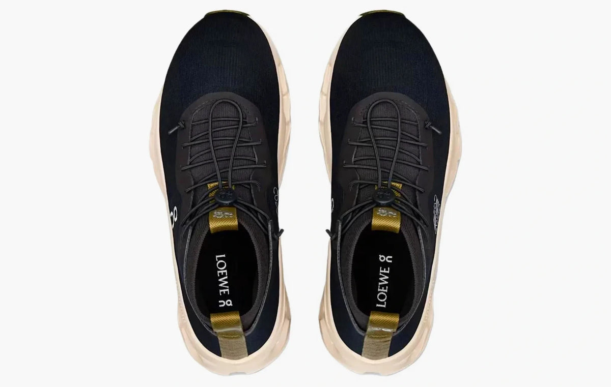 3MG10835483 LOEWE Ã On Cloudtilt Hi "Black/Oatmeal/Olive"
