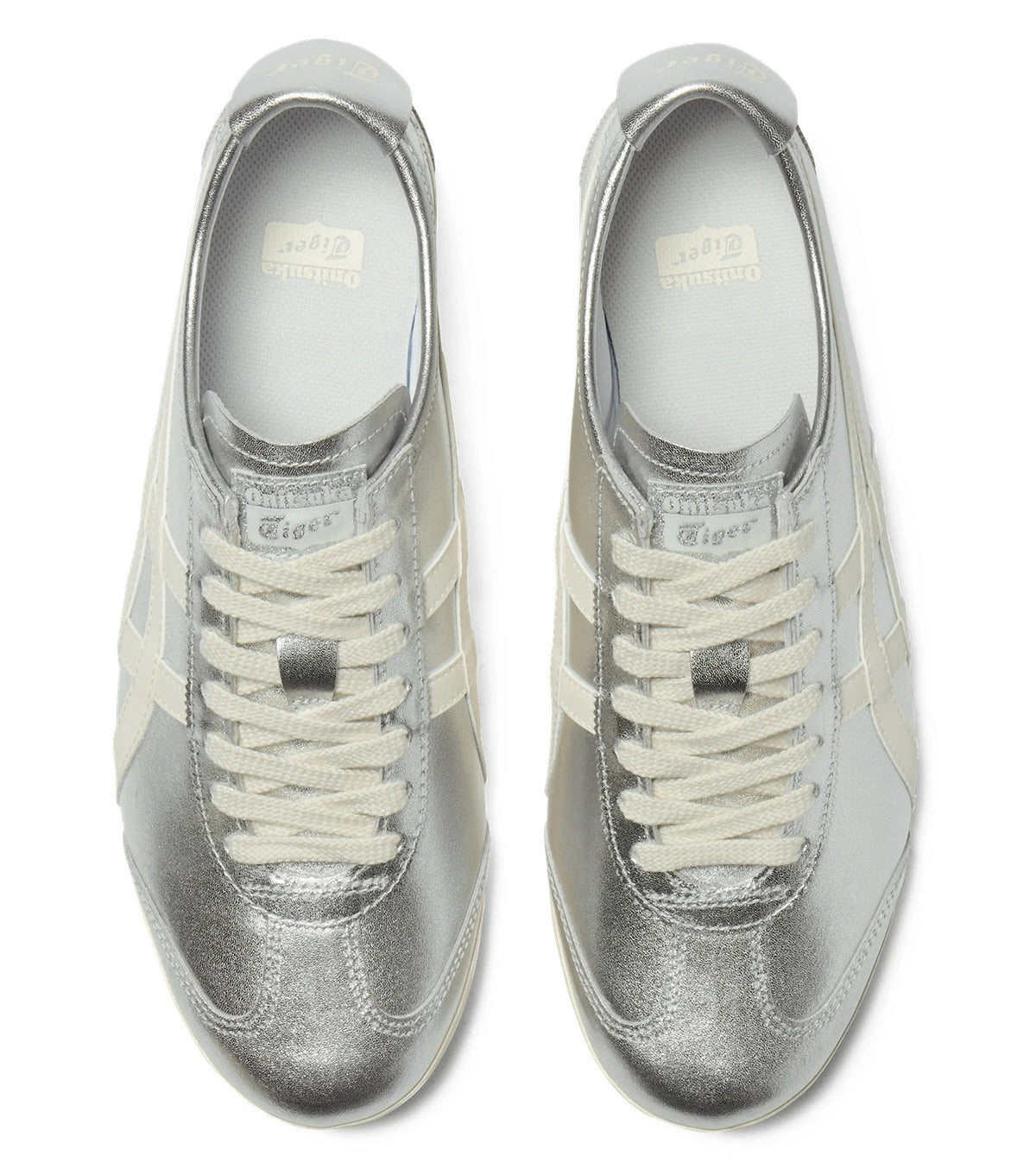1183C632-020 Onitsuka Tiger Mexico 66 PF Pure Silver Cream (Men's)