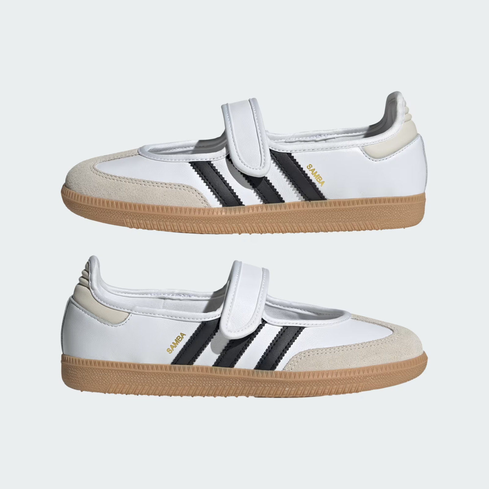JR1402 adidas Originals Samba Jane Cloud White Alumina Core Black (Women's)